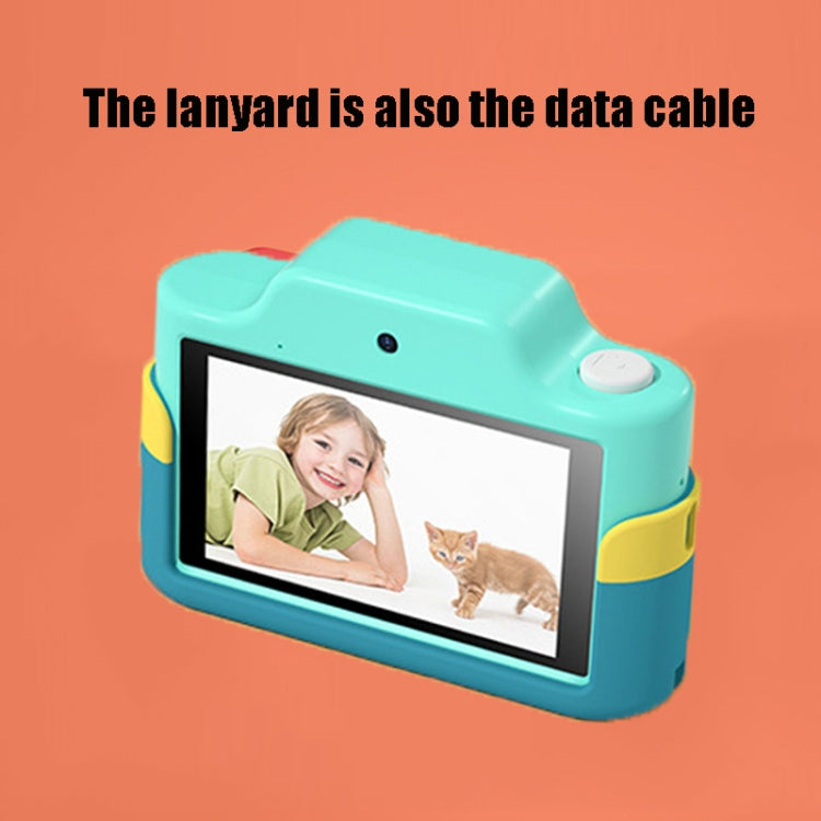 C4 Small Dinosaurs 32GB Mini Children Cartoon Touch Screen High-Definition Dual-Lens Digital Camera Toy by buy2fix