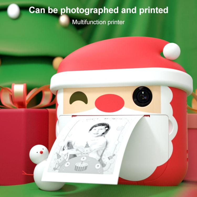 Polaroid Children Mini Print Camera Front And Rear Dual-Lens Digital Camera Toy(Christmas) - Children Cameras by buy2fix | Online Shopping UK | buy2fix