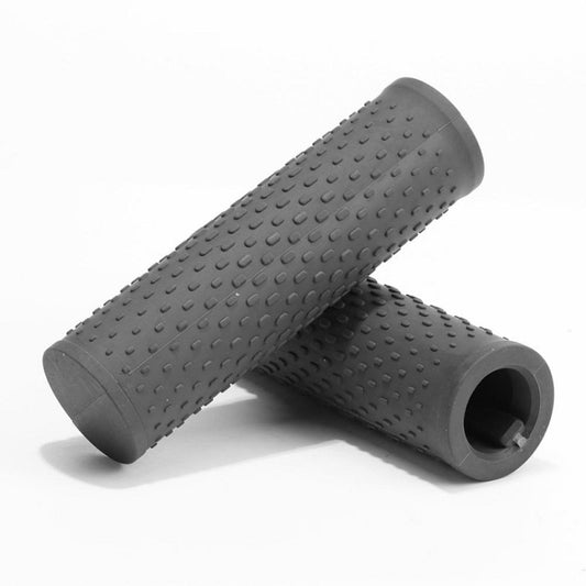 2 Pairs Scooter Accessories Handlebar Rubber Handle Cover For Xiaomi Mijia M365 / M365 Pro(Gray) by buy2fix