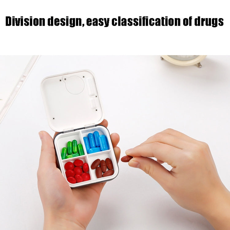 Electronic Smart Timing Medicine Box Portable Medicine Dispensing Storage Box(Blue) - Pill Boxes by buy2fix | Online Shopping UK | buy2fix