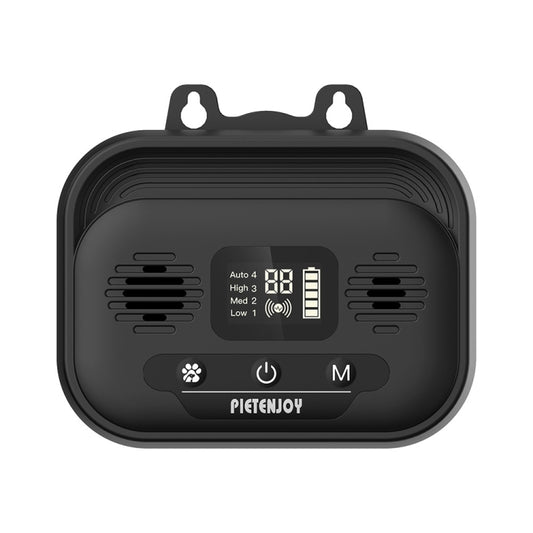 Pet Products Ultrasonic Bark Stopper Dog Trainer Indoor And Outdoor Dog Repeller, Specification: Black Smart Edition by buy2fix