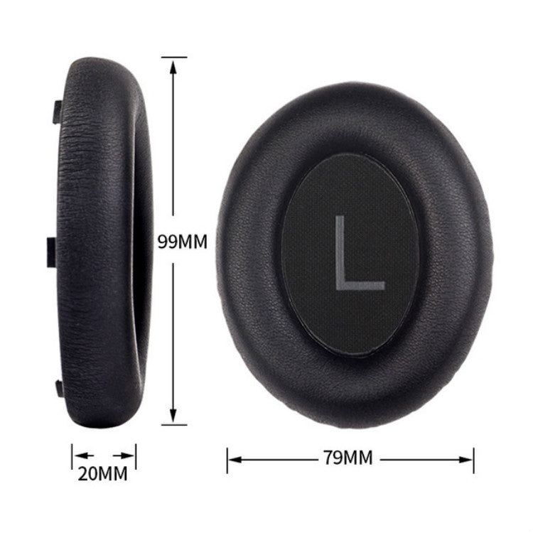 A Pair For BOSE NC700 Headset Earmuffs Headset Sponge Sleeve(Grey Earphone Cover + Cushion) - Earmuff & Pad by buy2fix | Online Shopping UK | buy2fix