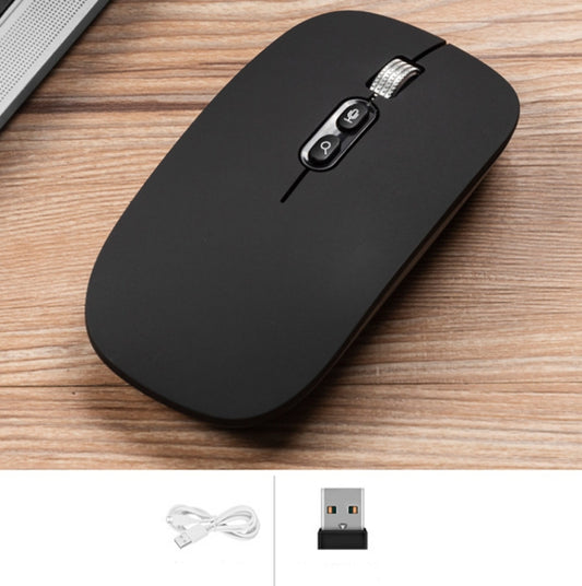 M103 1600DPI 5 Keys 2.4G Wireless Mouse Charging Ai Intelligent Voice Office Mouse, Support 28 Languages(Black) by buy2fix