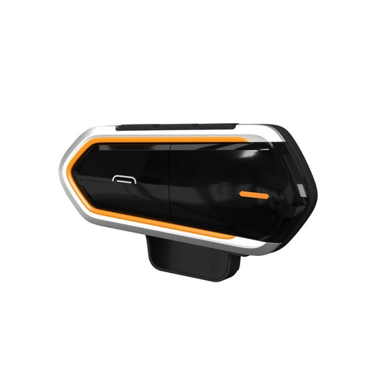 BT-S2 Helmet Bluetooth Headset FM Radio/CSR Full Duplex Walkie Talkie(Black Orange) - Motorcycle Walkie Talkie by buy2fix | Online Shopping UK | buy2fix