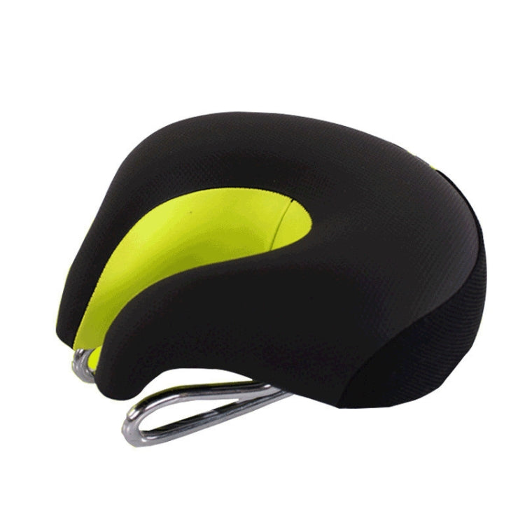 Bicycles Soft Saddle Mountain Bikes Thick Shock Absorption & Comfortable Seat Accessories(Dark Green) - Bicycle Saddle by buy2fix | Online Shopping UK | buy2fix