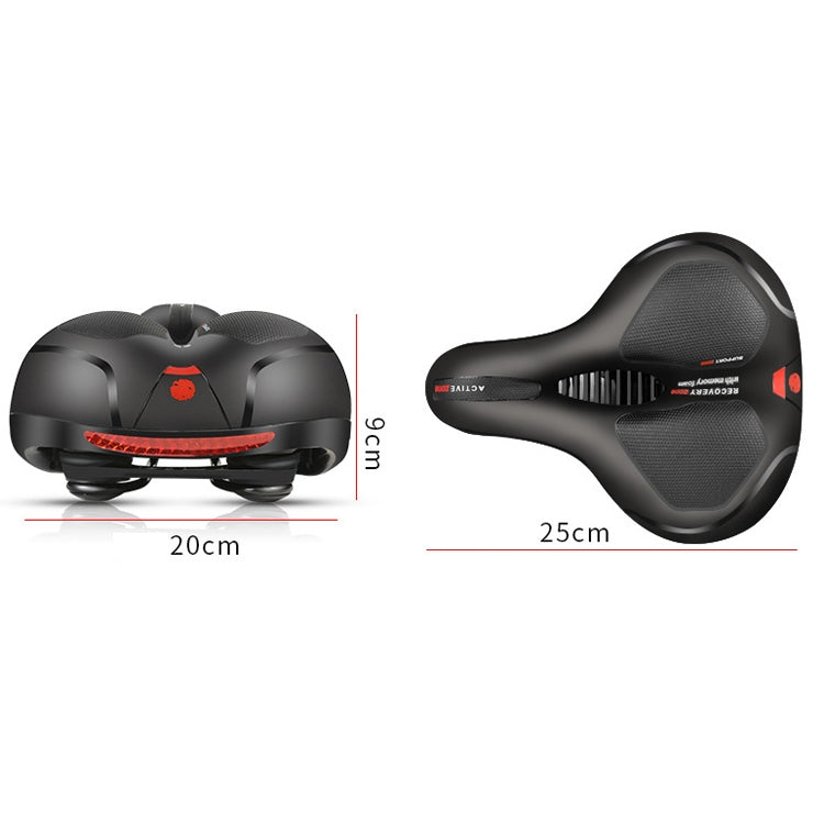 Bicycle Seat Saddle Bicycle Seat Riding Equipment Accessories(Red) - Bicycle Saddle by buy2fix | Online Shopping UK | buy2fix