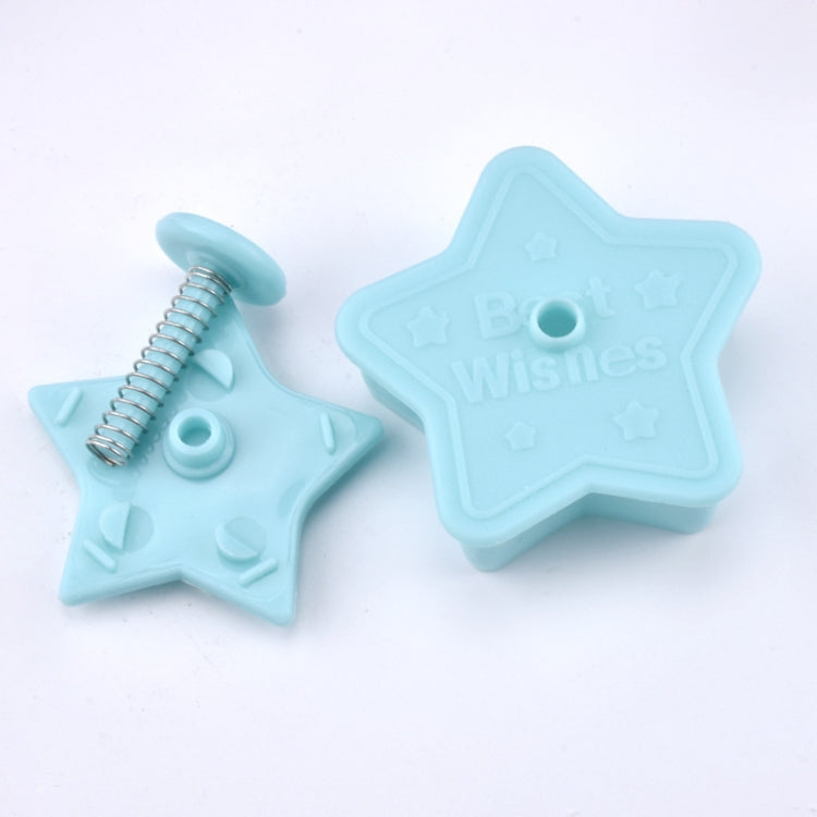 4 in 1 Three-Dimensional Fondant Biscuit Embossing Mold Push-Type Cake Mold Random Style Delivery - Food Molds by buy2fix | Online Shopping UK | buy2fix