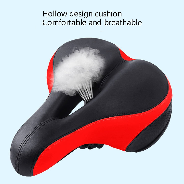 Reflective Seat Bicycle Seat Bicycle Saddle Seat(Black) - Bicycle Saddle by buy2fix | Online Shopping UK | buy2fix