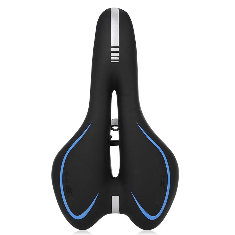 Silicone Bicycle Seat Mountain Bike Saddle Seat Cushion Comfortable Bicycle Accessories Equipment(Blue) - Bicycle Saddle by buy2fix | Online Shopping UK | buy2fix
