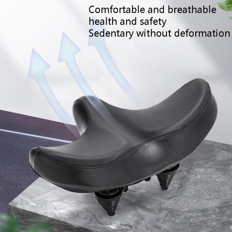 Bicycle Seat Bicycle Saddle Seat Bike Cushion Bicycle Seat(Black) - Bicycle Saddle by buy2fix | Online Shopping UK | buy2fix