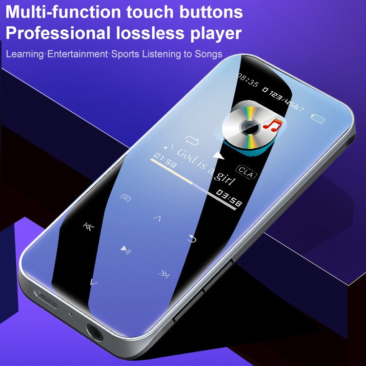 M22 Portable Bluetooth Touch Screen MP3 Player Recorder E-Book, Memory Capacity: 16GB(Black) - MP3 Player by buy2fix | Online Shopping UK | buy2fix
