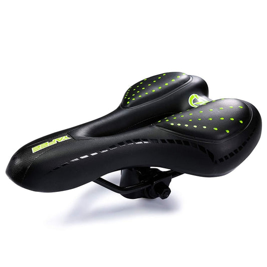 YAFEE YF-1034-4 Silicone Seat Cushion Mountain Bike Saddle Bicycle Elastic Cushion Bicycle Seat(Green) by YAFEE