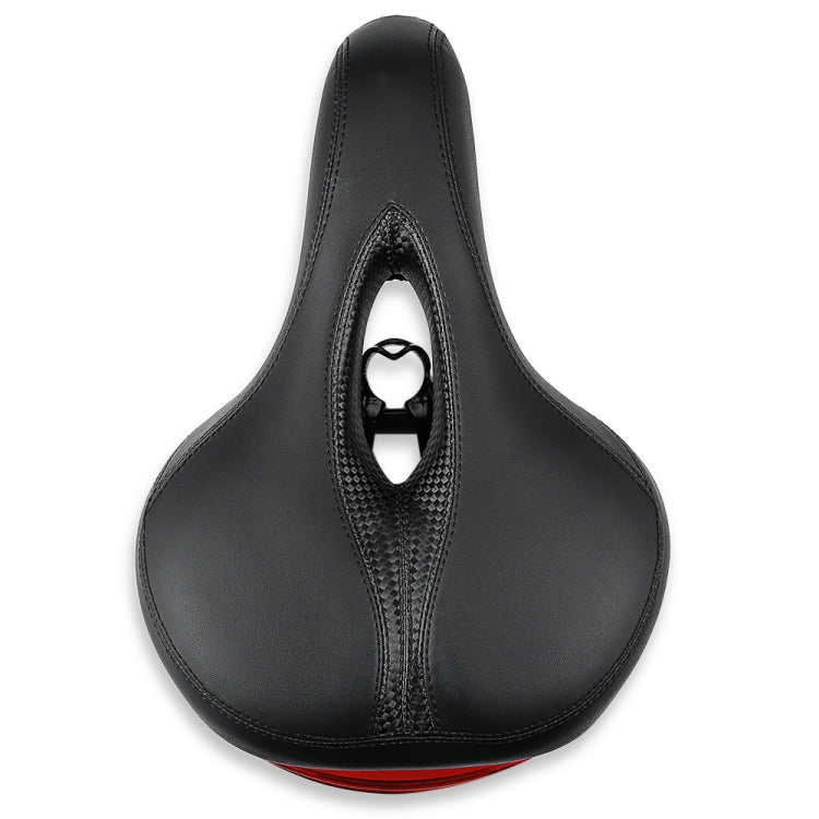 Bicycle Cushion With Lamp Bicycle Saddle Mountain Bike Saddle(Black) - Bicycle Saddle by buy2fix | Online Shopping UK | buy2fix