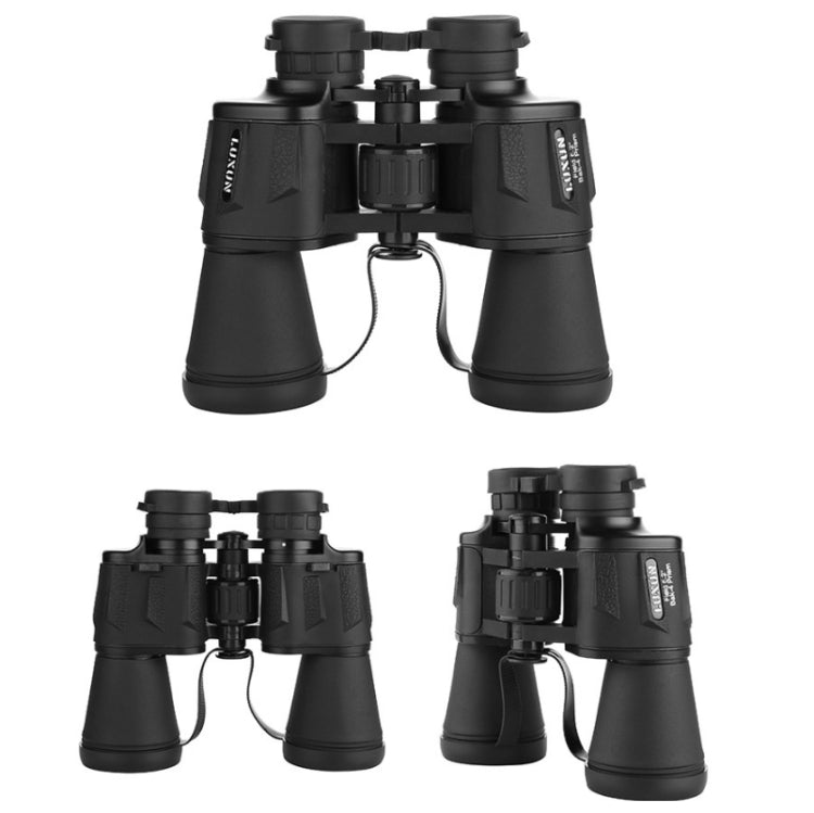 Luxun 20X50 Outdoor Binoculars Low Light Night Vision Non-Infrared High Power Binoculars(Black) - Binoculars by LUXUN | Online Shopping UK | buy2fix