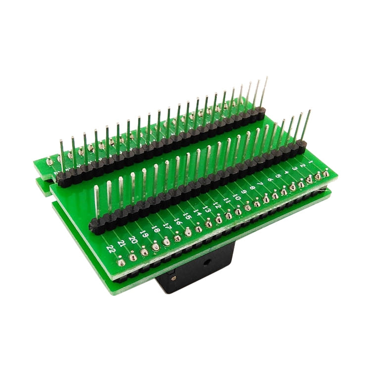 QFN44-0.5 Flip Shrapnel Burn Socket Test Socket Programmer by buy2fix