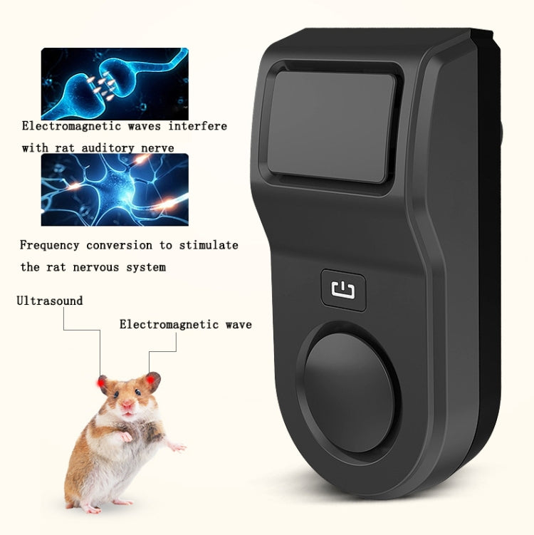 BG-303 Smart Frequency Conversion Household Ultrasonic Insect / Mosquito / MouseRepellent, Product specifications: US Plug 110V(Black) - Repellents by buy2fix | Online Shopping UK | buy2fix