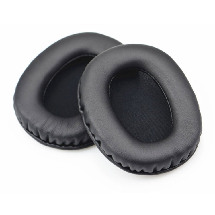 2 PCS Leather Cover Headphone Protective Cover Earmuffs For Edifier W800BT / W808BT / K800 / K830 / K815P(Black) - Earmuff & Pad by buy2fix | Online Shopping UK | buy2fix