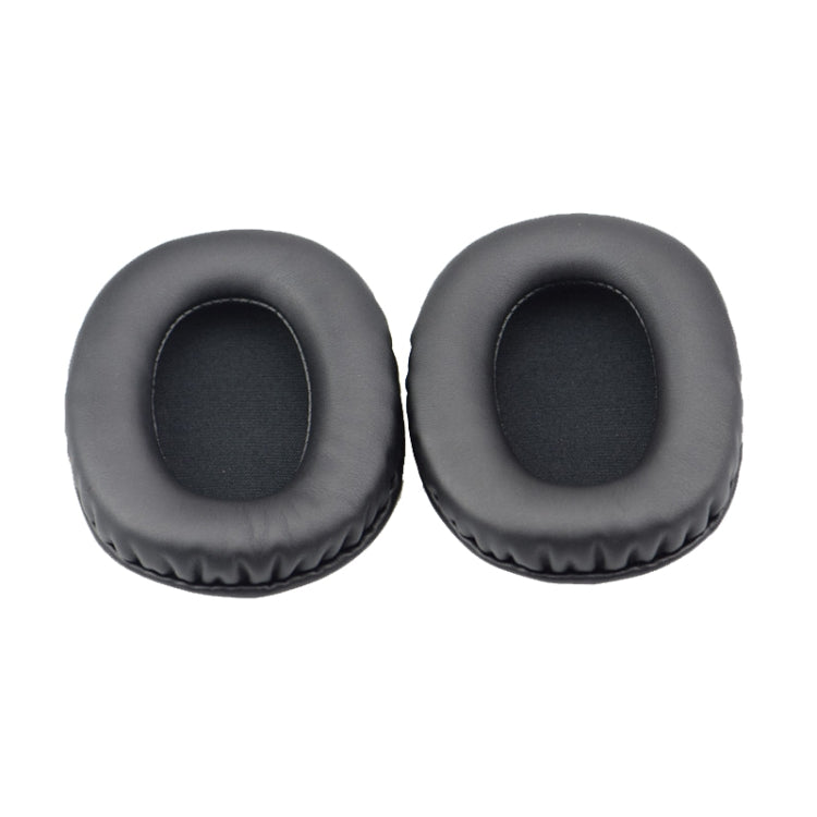 2 PCS Leather Cover Headphone Protective Cover Earmuffs For Edifier W800BT / W808BT / K800 / K830 / K815P(Black) - Earmuff & Pad by buy2fix | Online Shopping UK | buy2fix