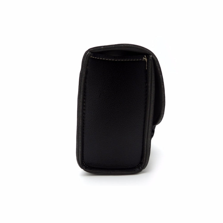 Motorcycle Saddle Bags Leather Storage Tool PU Leather Side Pouch Bags(Black) by buy2fix