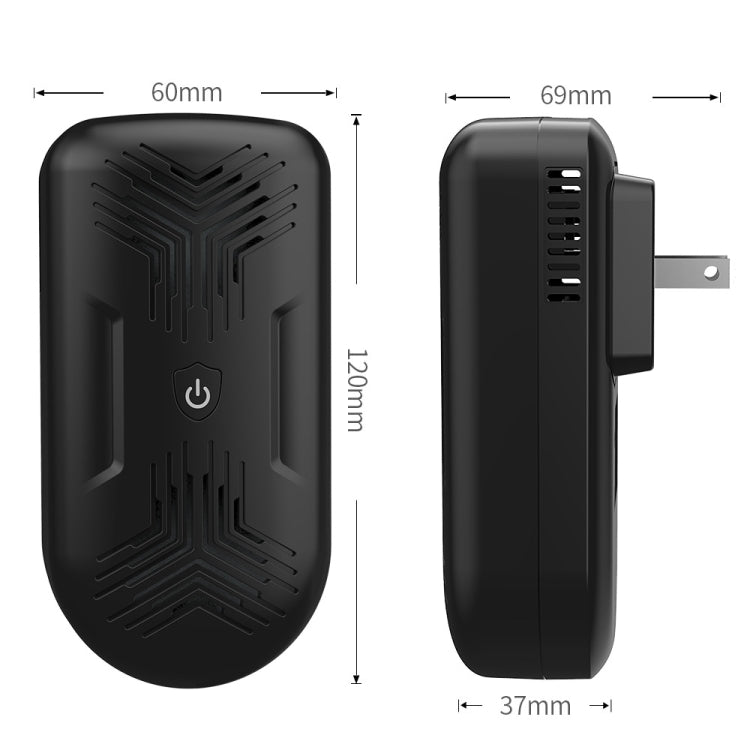 BG309 Ultrasonic Mouse Repeller Mosquito Repeller Electronic Insect Repeller, Product specifications: EU Plug 220V(White) - Repellents by buy2fix | Online Shopping UK | buy2fix