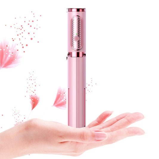 Y202 Bluetooth Selfie Stick With Floor Tripod Stand Mobile Phone Selfie Camera(Pink) by buy2fix