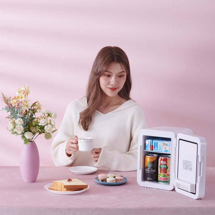 5L Beauty Makeup Mirror Skin Care Products And Facial Mask Refrigerator Semiconductor Car Home Refrigerator(AU Plug) - Refrigerators & Accessories by buy2fix | Online Shopping UK | buy2fix