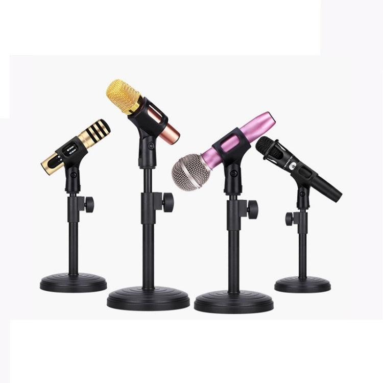 2 PCS Desktop Microphone Stand Desktop Multifunctional Live Microphone Stand  without Lifting (ZM-01) - Stand by buy2fix | Online Shopping UK | buy2fix