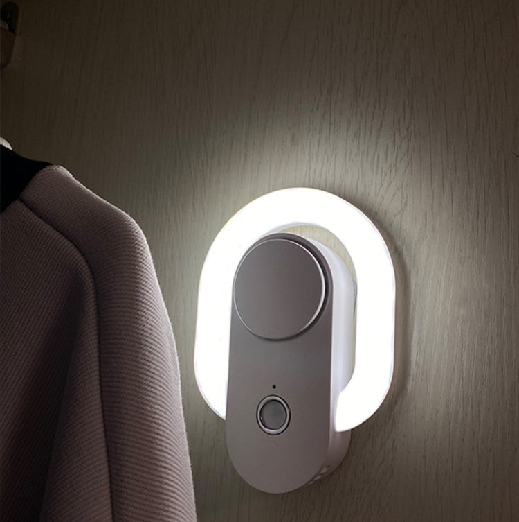 M8 PIR&Light Smart Dual Induction Night Light Negative Ion Air Purification Aromatherapy Night Light Corridor Light Reading Light - Sensor LED Lights by buy2fix | Online Shopping UK | buy2fix