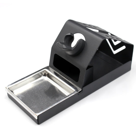 T12 Metal Soldering Iron Stand Electric Soldering Iron Handle Fixed Stand Anti-Static Multi-Function Soldering Iron Stand by buy2fix