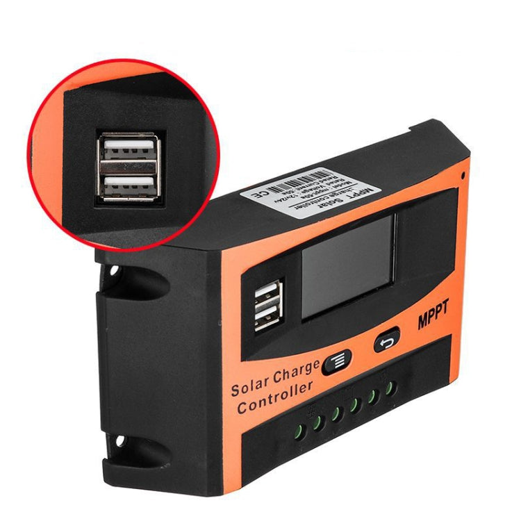 MPPT 12V/24V Automatic Identification Solar Controller With USB Output, Model: 50A - Others by buy2fix | Online Shopping UK | buy2fix