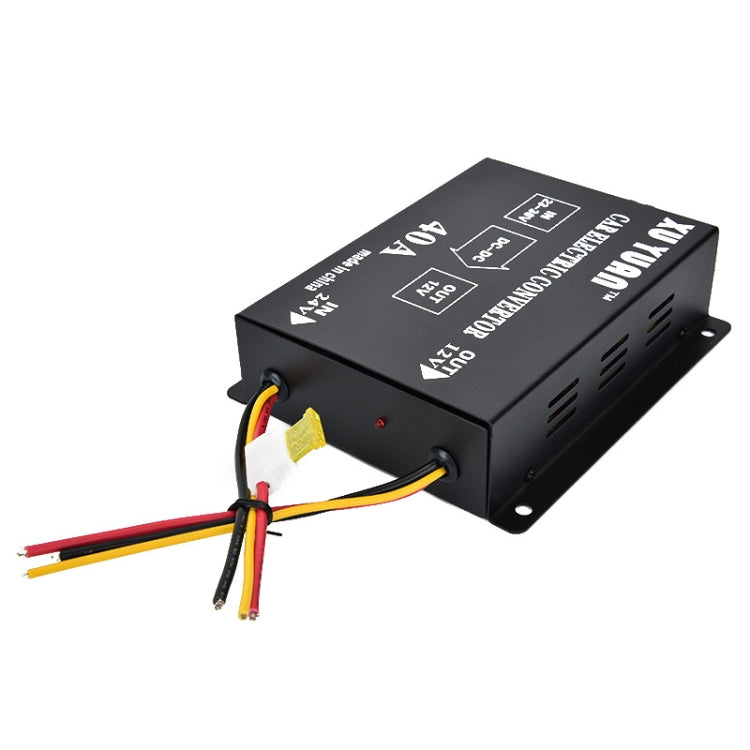 XUYUAN 480W Step-Down Converter 24V to 12V 40A Automotive DC Power Buck Converter - by XUYUAN | Online Shopping UK | buy2fix