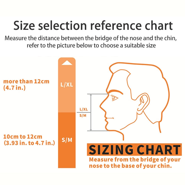 Snorkeling Mask Double Tube Silicone Full Dry Diving Mask Adult Swimming Mask Diving Goggles, Size: L/XL(White/Blue) by buy2fix