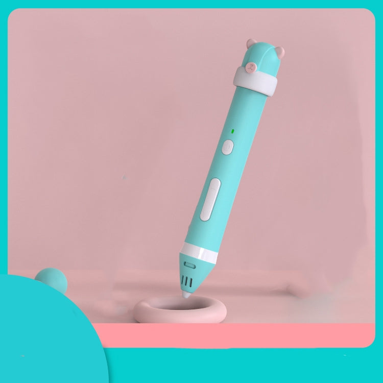 Drawing Three-Dimensional Graffiti Low Temperature 3D Printing Pen For Children A2 Young Bear - 3D Printer by buy2fix | Online Shopping UK | buy2fix