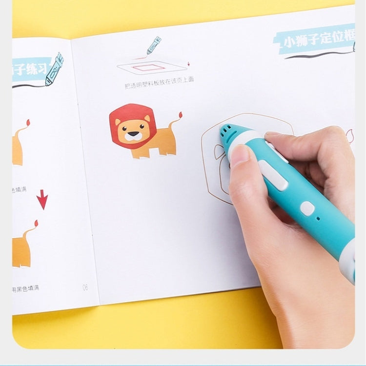 Drawing Three-Dimensional Graffiti Low Temperature 3D Printing Pen For Children A2 Young Bear - 3D Printer by buy2fix | Online Shopping UK | buy2fix