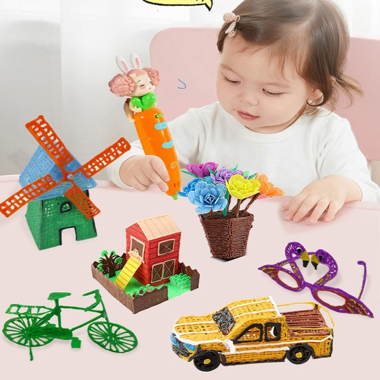 Stereo Painting Graffiti Low Temperature Wireless 3D Printing Pen For Children Colorful Box - 3D Printer by buy2fix | Online Shopping UK | buy2fix