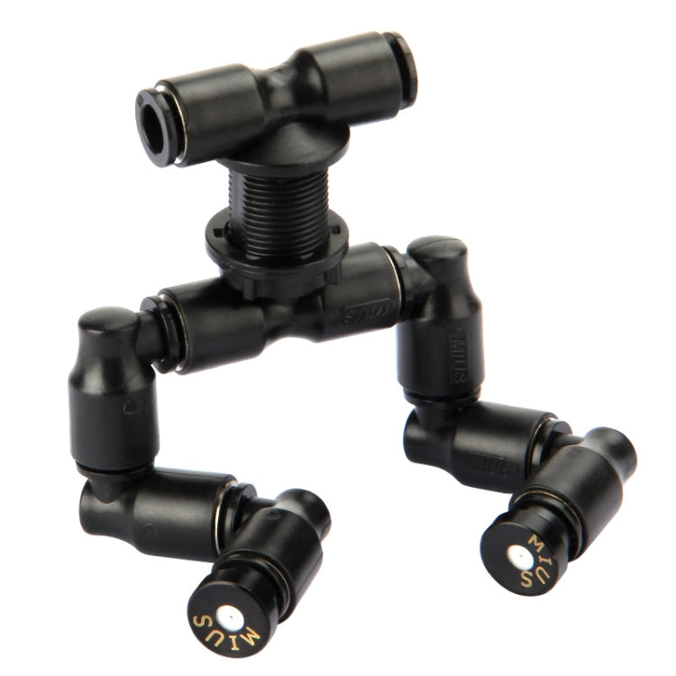 MS-PT03 Rainforest Tank Landscaping Climbing Pet Feeding Box Mini Spray Double-Head Atomization Cooling Nozzle - Fish Tanks & Accessories by buy2fix | Online Shopping UK | buy2fix