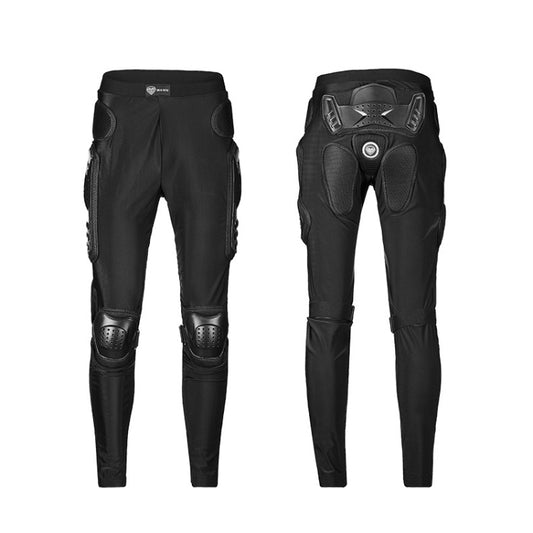 SULAITE Motorcycle Cross-Country Riding Trousers Protective Hip Pants, Specification: XL(Black) by SULAITE