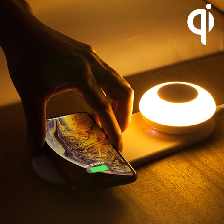 VN003 Multifunctional Wireless Charging LED Desk Lamp Separate Magnetic Touch Dimming Night Light - Wireless Charger by buy2fix | Online Shopping UK | buy2fix