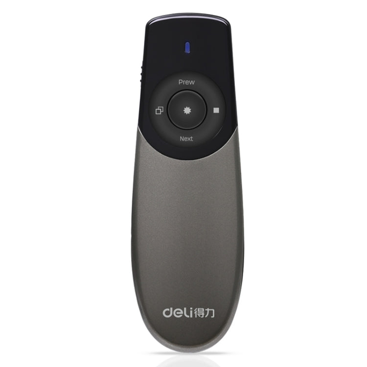 Deli 2.4GHz Laser Teaching Page Flip Pen Remote Play Pen with Flying Mouse, Model: 2805 (Black) Red Light - by Deli | Online Shopping UK | buy2fix