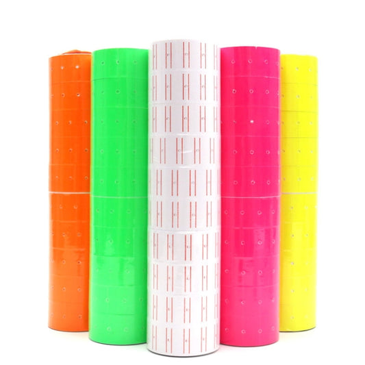 A400 3 PCS Color Coding Paper Supermarket Price Label Paper(Pink) by buy2fix