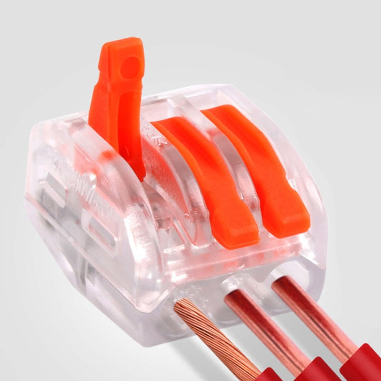 10 PCS VSE-413W Plastic Terminal Home Wiring Terminal Wire Connector - Connectors & Terminals by VSELE | Online Shopping UK | buy2fix