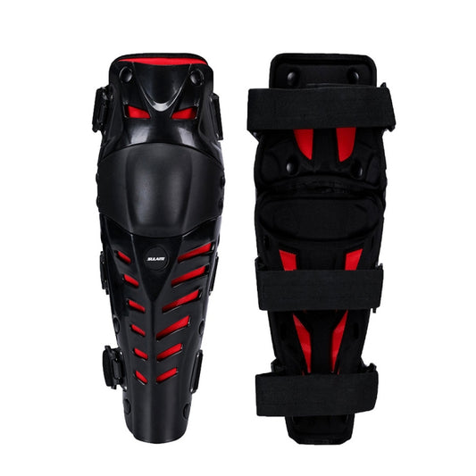 SULAITE Motorcycle Outdoor Riding Anti-Fall Protective Gear Knee Pads(Black Red) by SULAITE