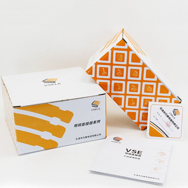 10 PCS VSELE 106A Wire Quick Connector Block Parallel Plug-In Terminal by VSELE