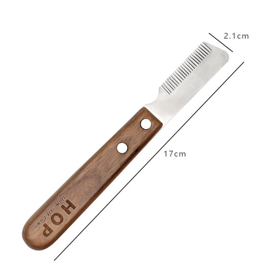 HOP Terrier Dog Plucking Knife Pet Grooming & Shaving Tool(CS276 Right Hand) - Grooming by buy2fix | Online Shopping UK | buy2fix