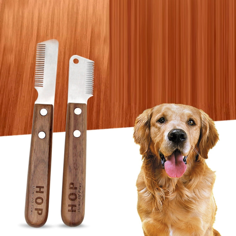 HOP Terrier Dog Plucking Knife Pet Grooming & Shaving Tool(CS276 Right Hand) by buy2fix