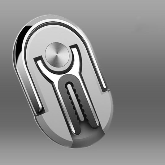 3 PCS Creative Car Phone Holder Car Multi-Function Air Outlet Navigation Ring Bracket(Silver) by buy2fix