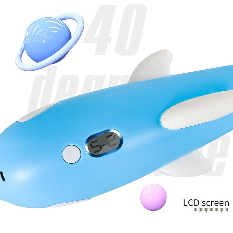 3D Printing Pen Three-Dimensional Painting Graffiti Brush(Blue) - 3D Printer by buy2fix | Online Shopping UK | buy2fix
