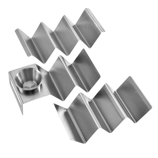 Baking Stainless Steel Pancake Rack Buffet Tools With Handle by buy2fix