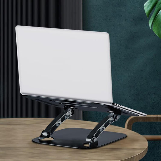 N8 Laptop Holder Aluminum Alloy Laptop Holder(Black) - Laptop Stand by buy2fix | Online Shopping UK | buy2fix