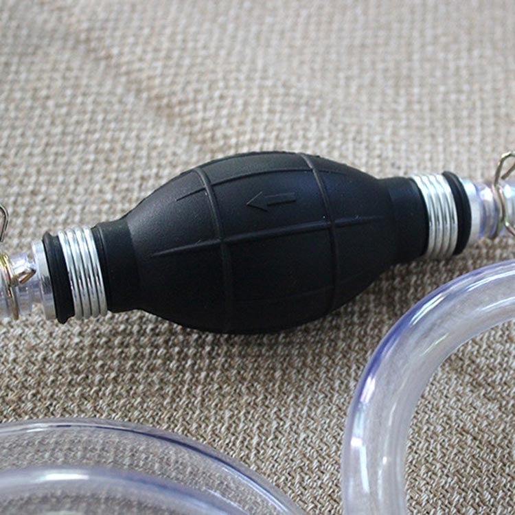 One-Way Valve Manual Oil Pump Oil Pipe Aquarium Water Changer(15mm Alloy) by buy2fix